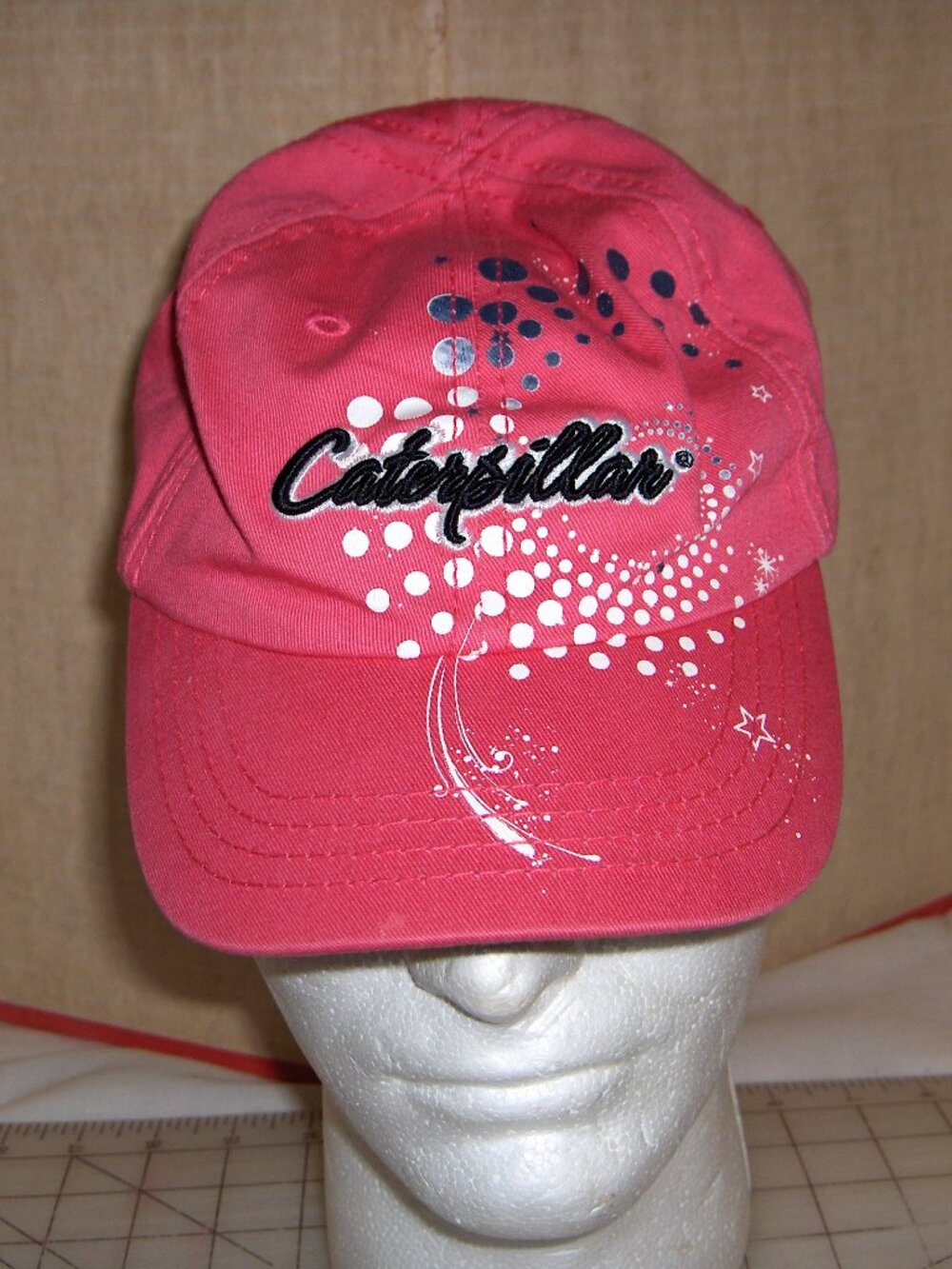 Caterpillar Cap, Size Adjustable, Never Worn